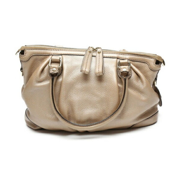 GUCCI Pink Leather Bag - Picture 2 of 10